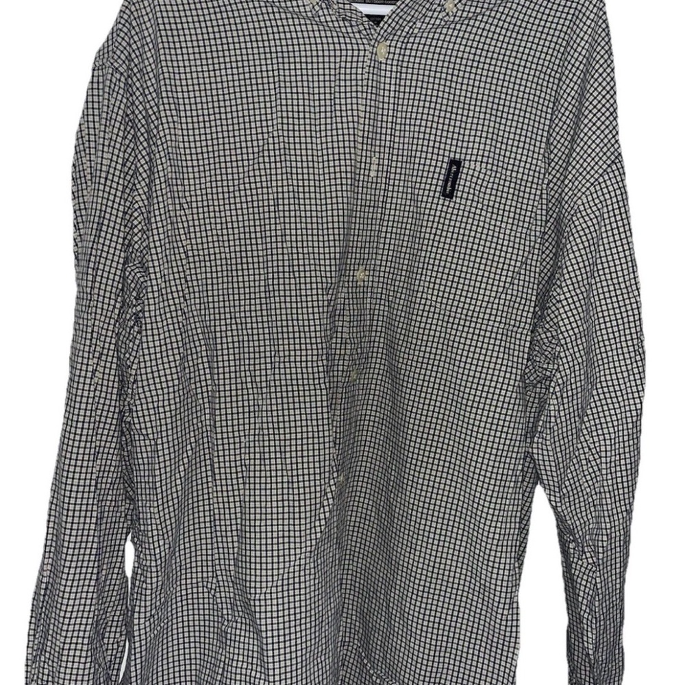 Abercrombie Fitch Men’s Long Sleeve Button Dress Shirt Size XXL